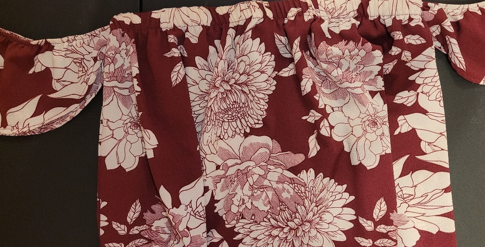 Francesca's off the shoulder top